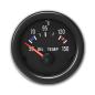 Preview: Zusatzinstrument - Öltemperatur "Youngtimer" (21118V), Ø 52mm (50~150°C), schwarz